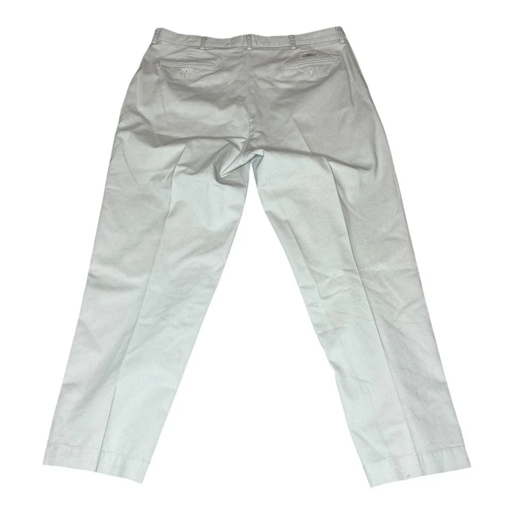 Polo Ralph Lauren Mens Khaki Chino Pants 38x30 Tan‎ Cotton Straight Flat Front
